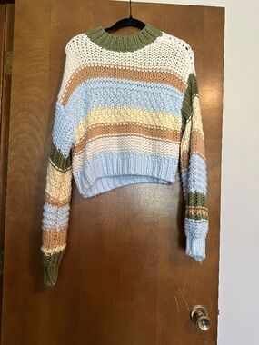 Altar'd State Size Small Striped Sweater